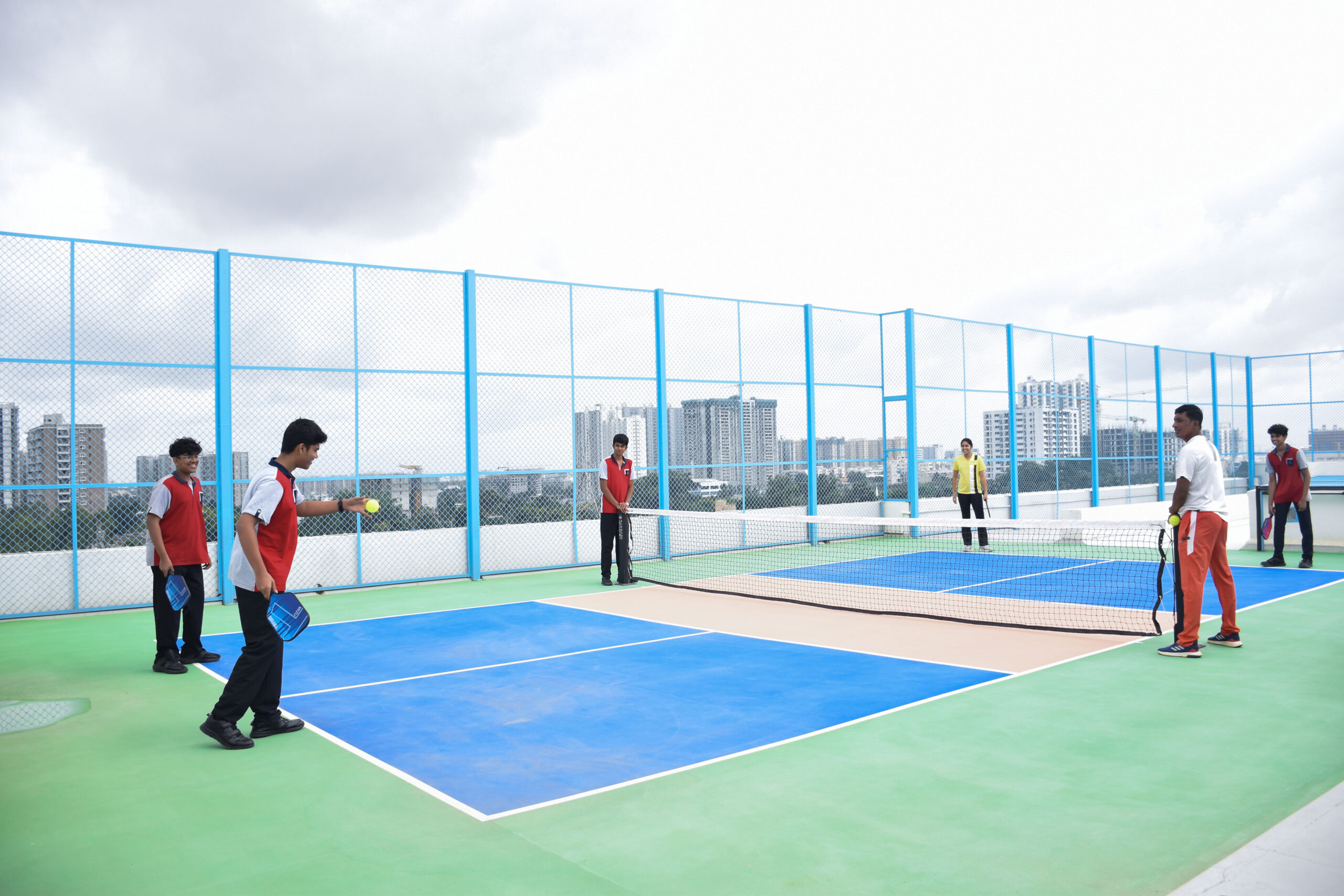 Pickle ball court